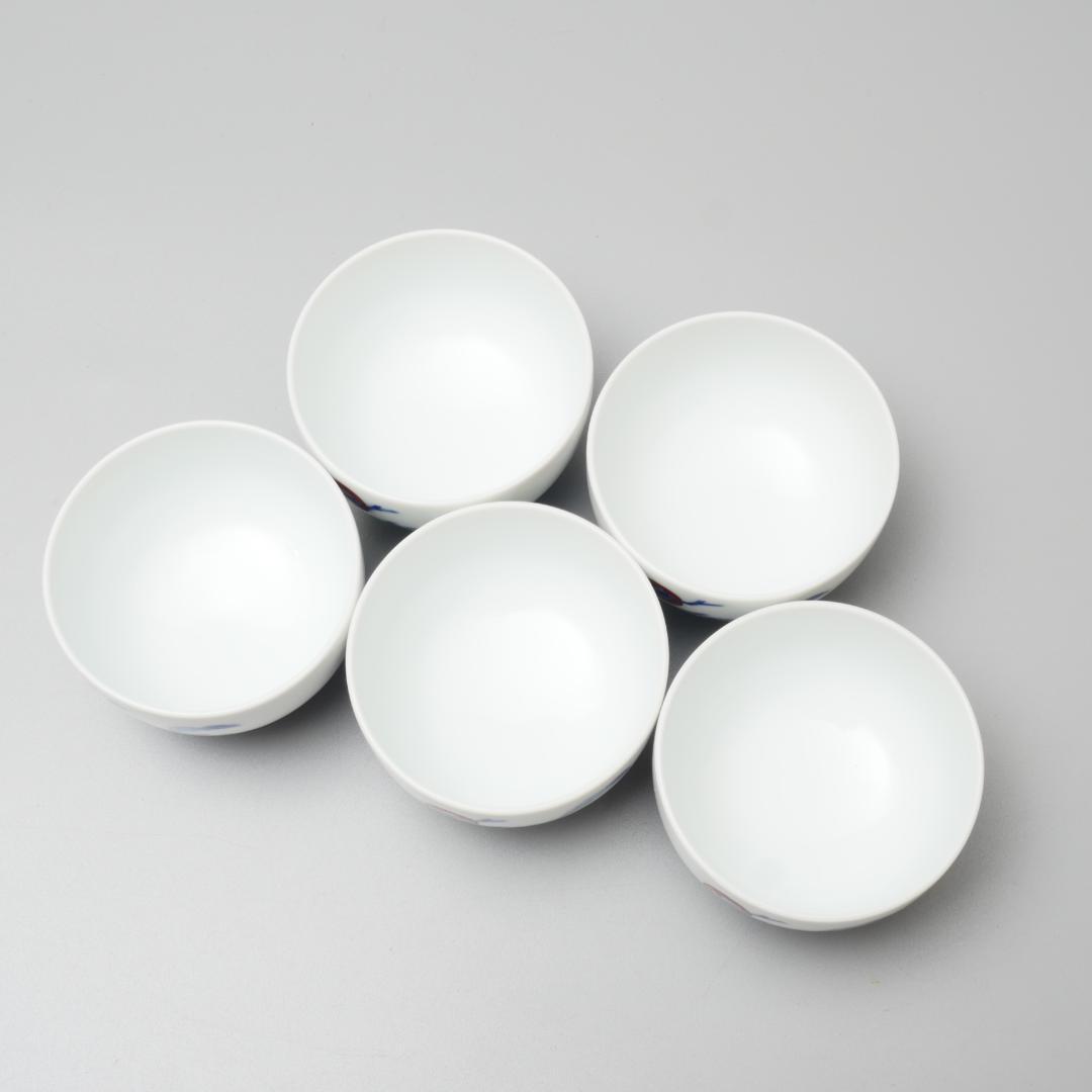 十四代 酒井田柿右衛門 染錦 柿図茶器揃