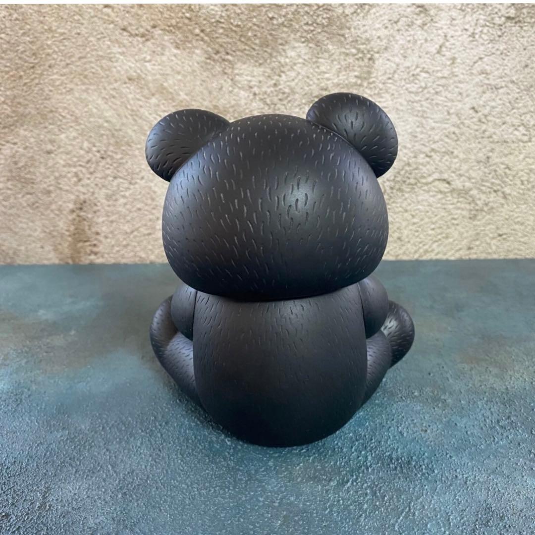 UNDERCOVER × KAWS ベアーコンパニオン フィギュア ブラック