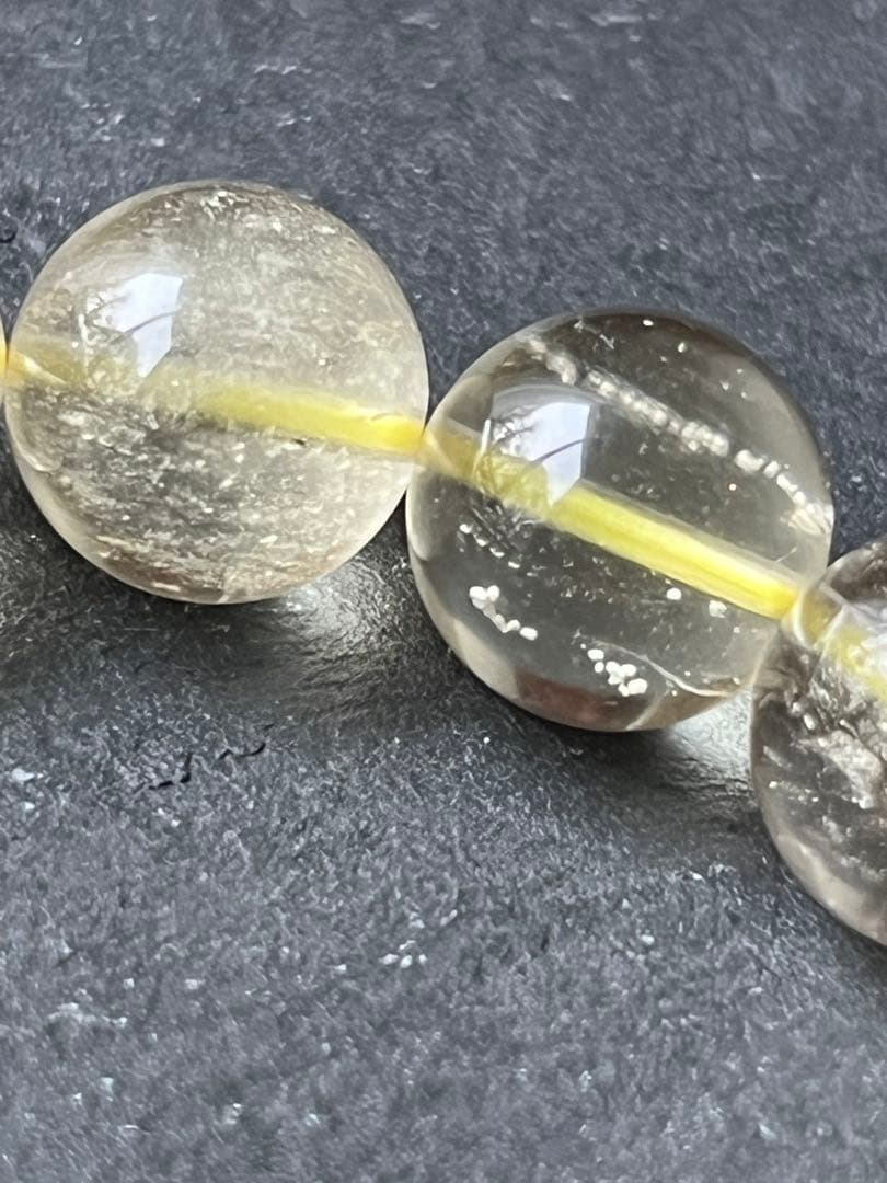 リビアングラス　10.6〜11.1㎜　ブレスレット