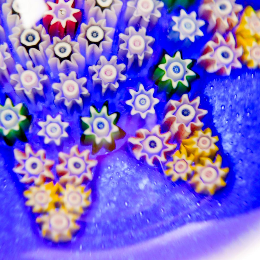 パースシャー Star Pattern 八芒星 ミルフィオリ ペーパーウエイト