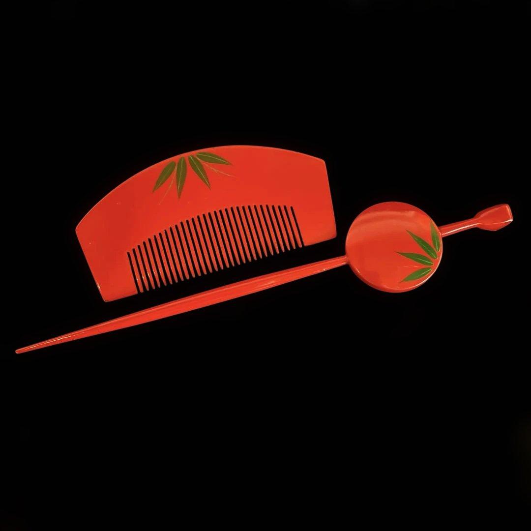 日本髪 髪飾り 七五三(7歳)～成人式 紅白