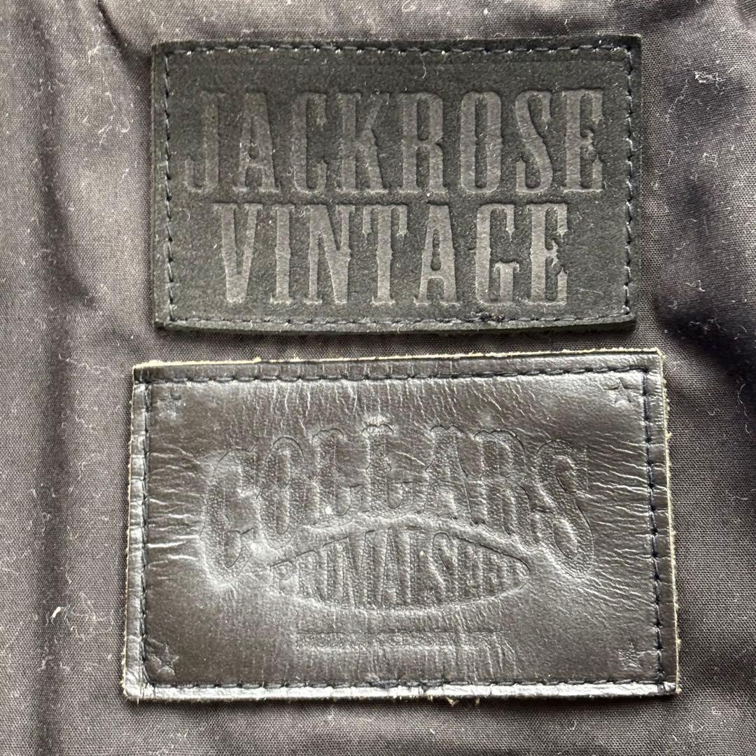 【美品・希少】ジャックローズ × カラーズ 武装戦線 ライダースジャケット XL