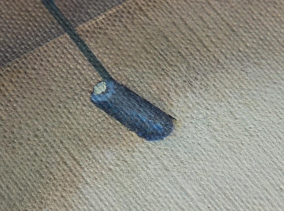 【美術館級作品】相笠昌義「見る人」油彩6号