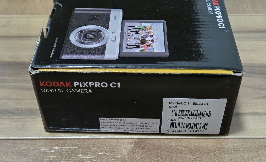 KODAK PIXPRO C1 ブラック　コンパクトカメラ