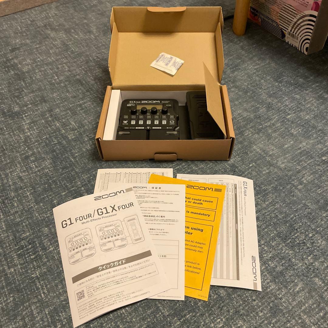 ZOOM G1X FOUR ギターエフェクター(500円値引き)