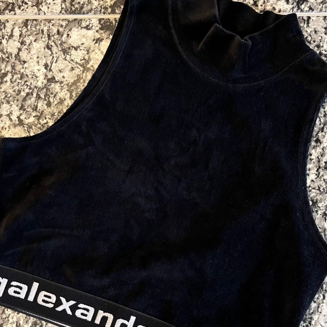 alexanderwang アレキサンダーワン　ベロア　タンクトップ