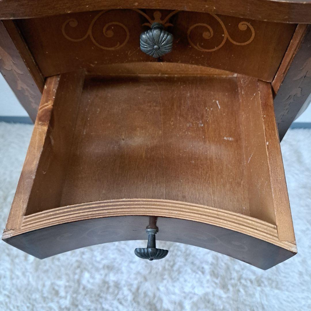 u*1様 ♡象嵌細工 　ロココ調　アンティーク　コンソール♡