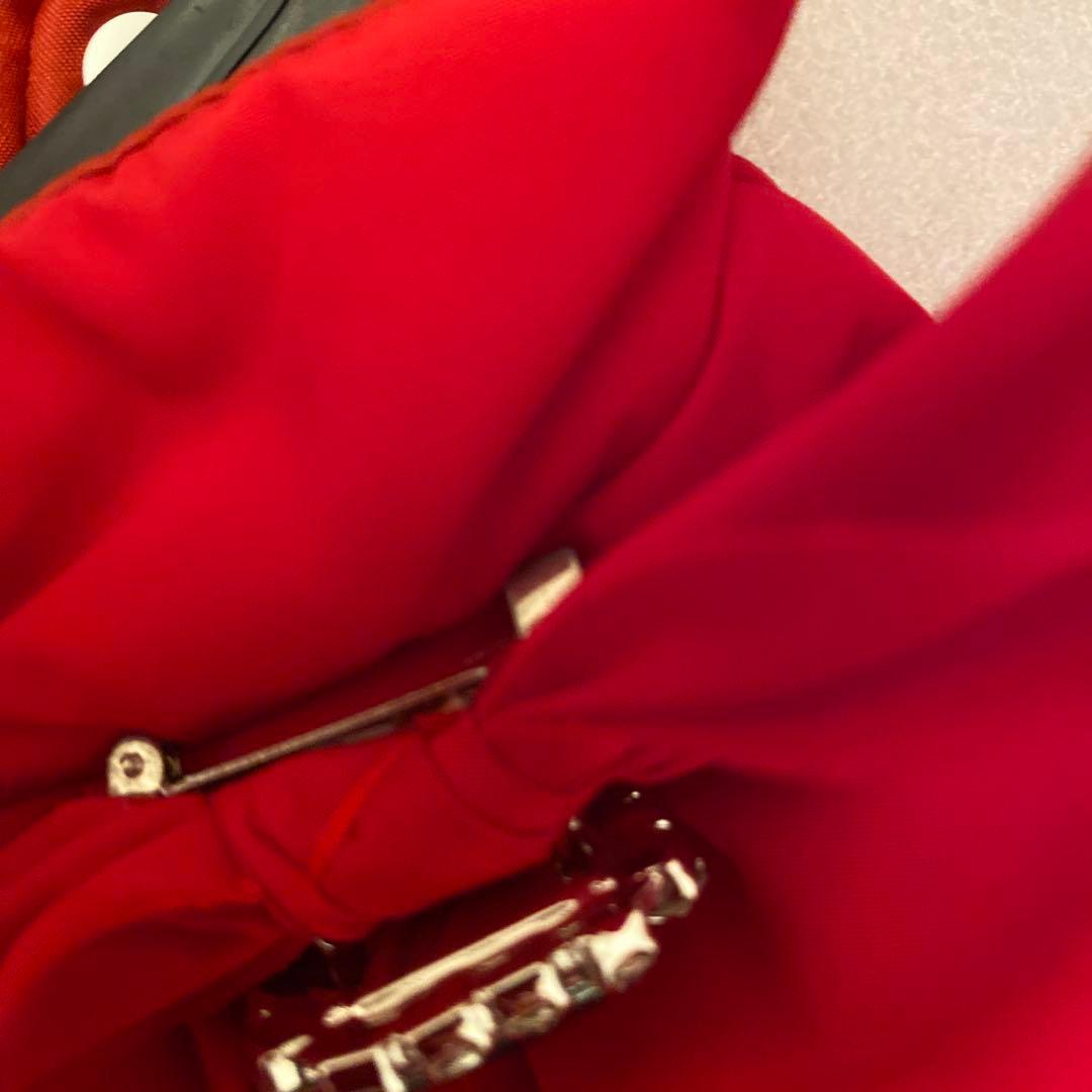 タイムセール❣️新品❤︎ルイスドッグlouisdog❤︎ フリルダウンコートビジュー付