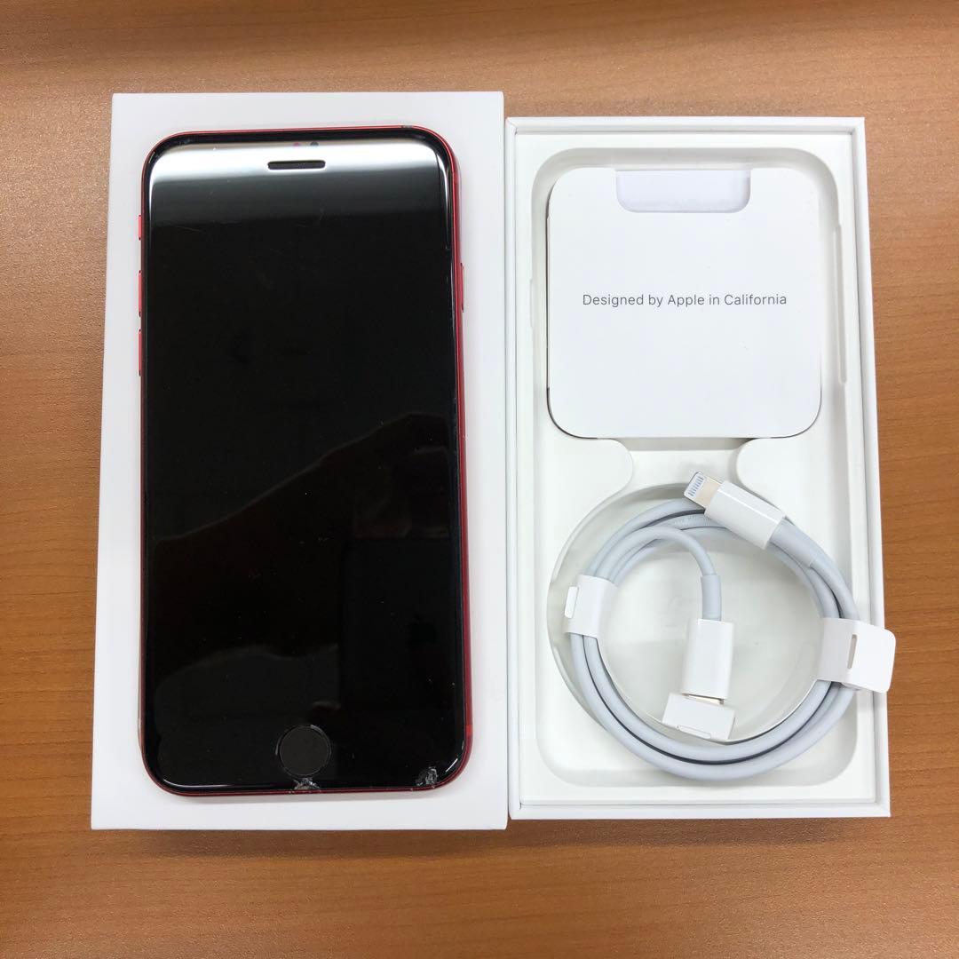 あ*け様 iPhone SE 第2世代 レッド 64GB アップル アイフォンI