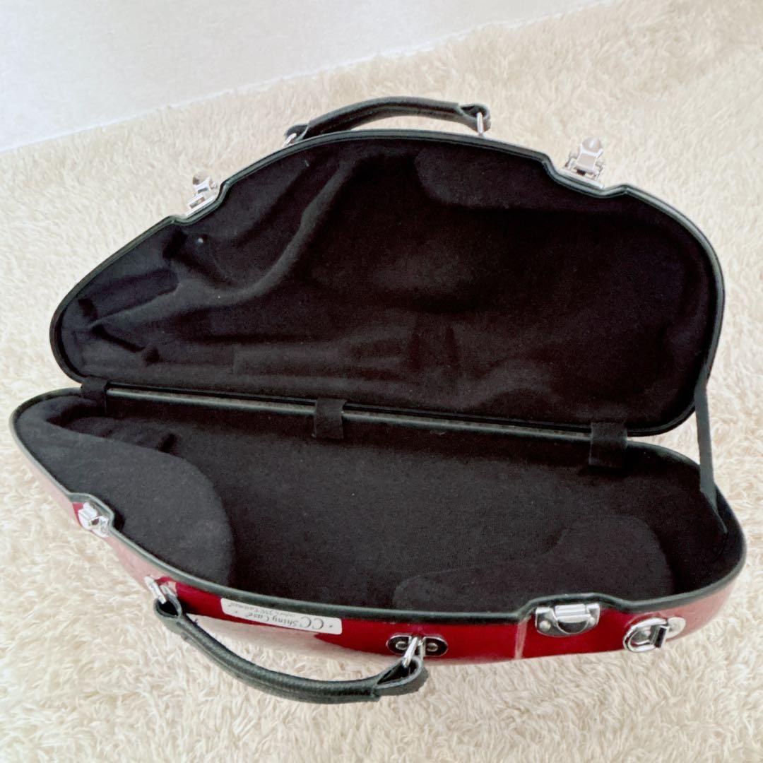 【美品】SHINY CASE J.W.EASTMAN アルトサックス用 レッド