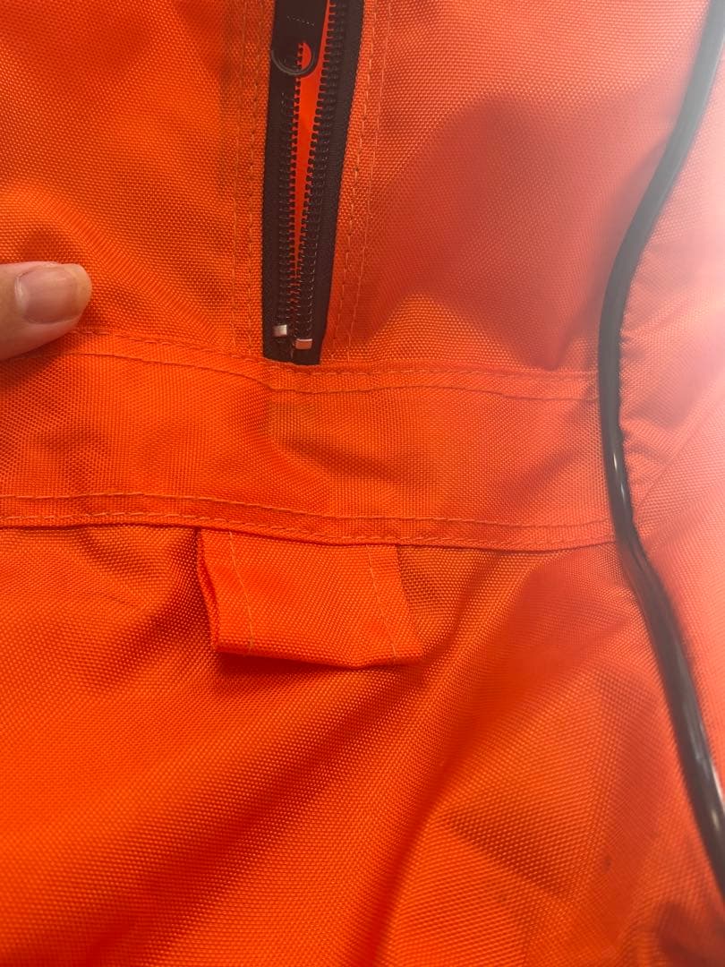 スクバ　旧ワッペ　ワールドペガサス　オレンジ