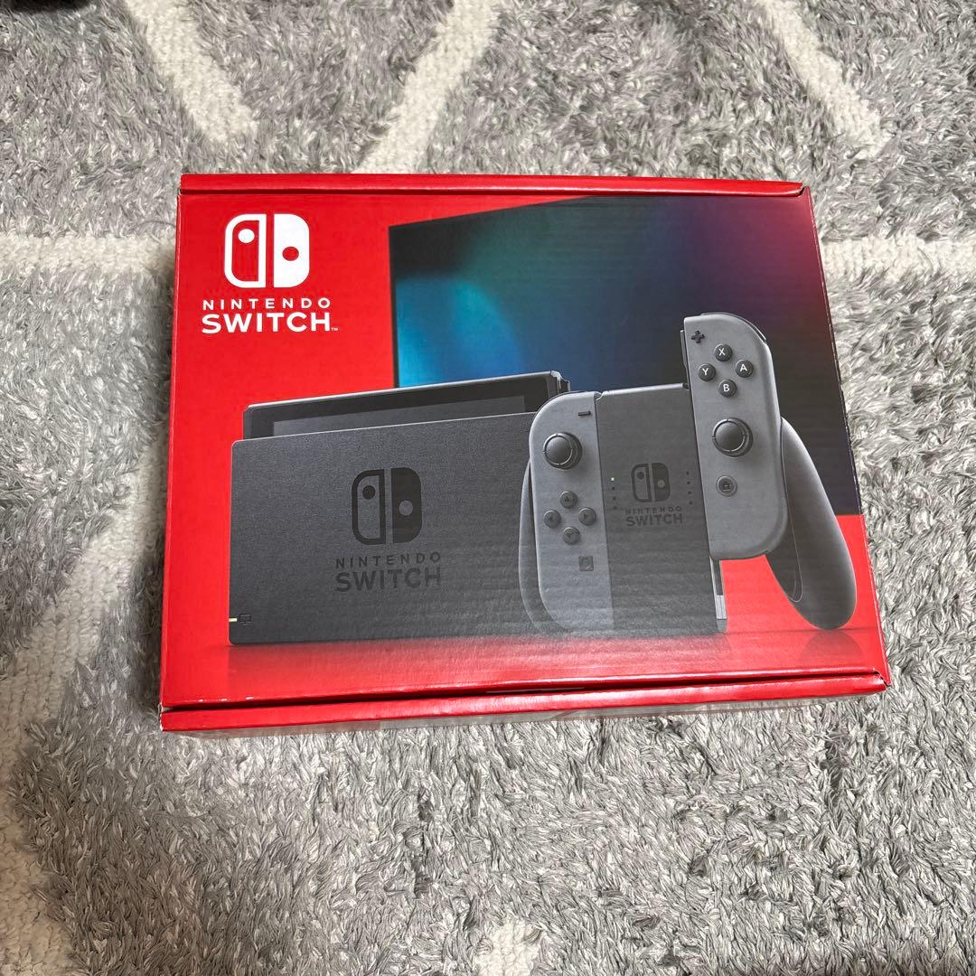 Nintendo Switch グレー 本体 保証付き