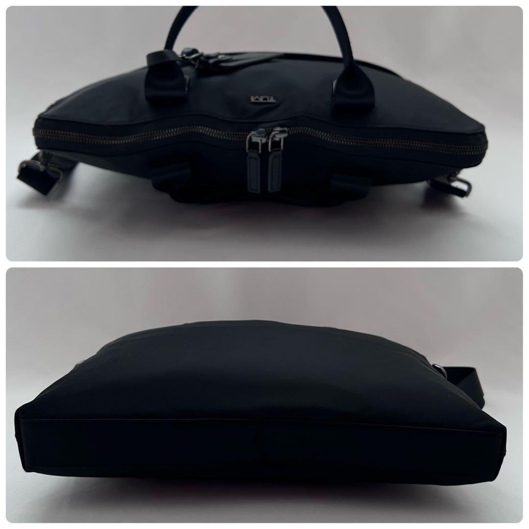 トゥミ　TUMI ビジネスバッグ　ブラック　ナイロン　本革　レザー　2way