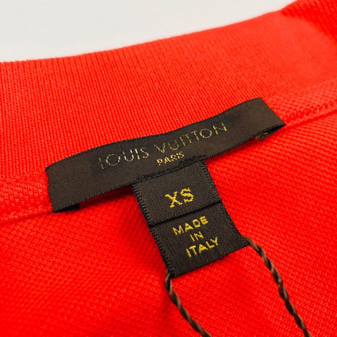 新品未使用★ルイヴィトン・レディース LV刺繍 コットン ポロシャツ(XS)