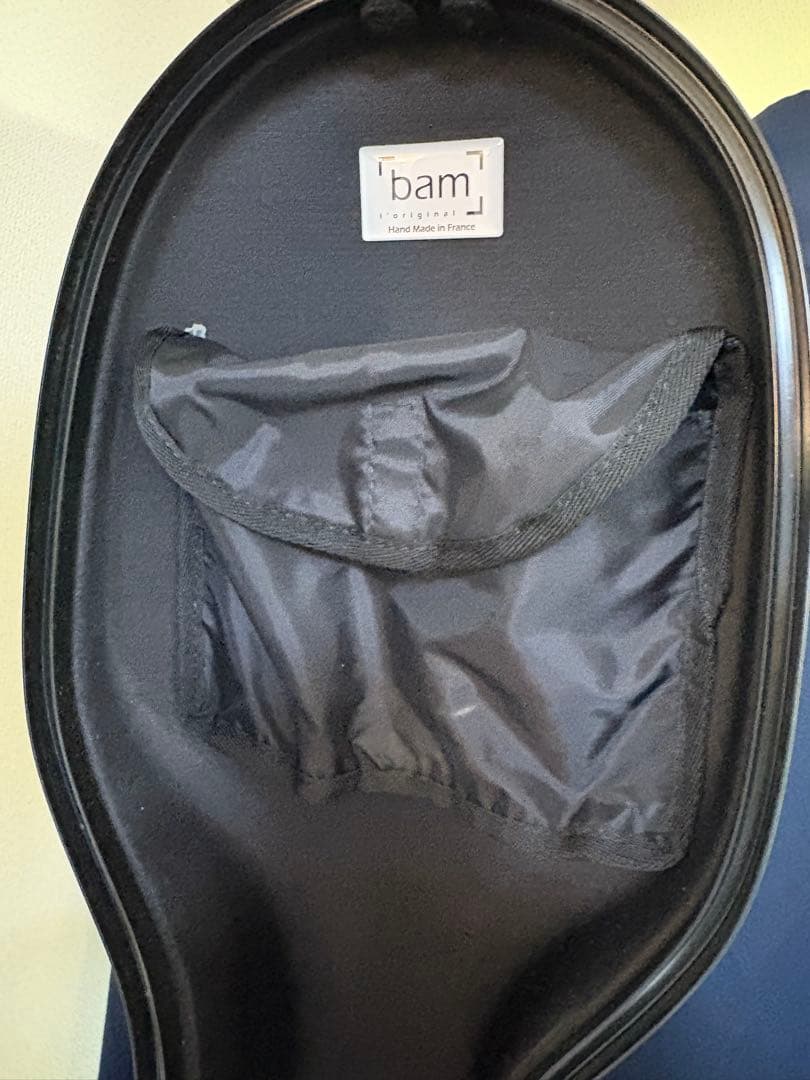 チェロケース　BAM hightech 純正ストラップあり
