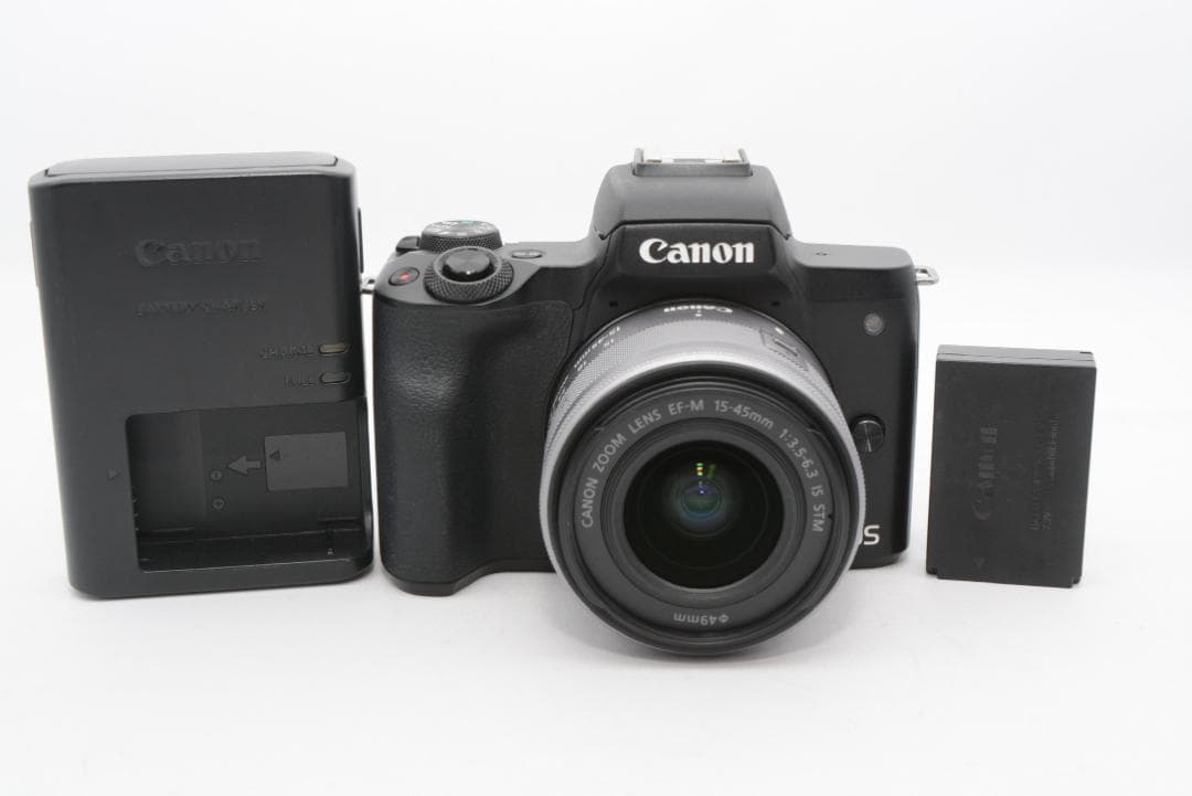 ★美品★Canon EOS kiss M2 EF-M15-45mm レンズキット