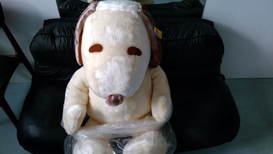 スヌーピー　ぬいぐるみ　3Lサイズ　モカ