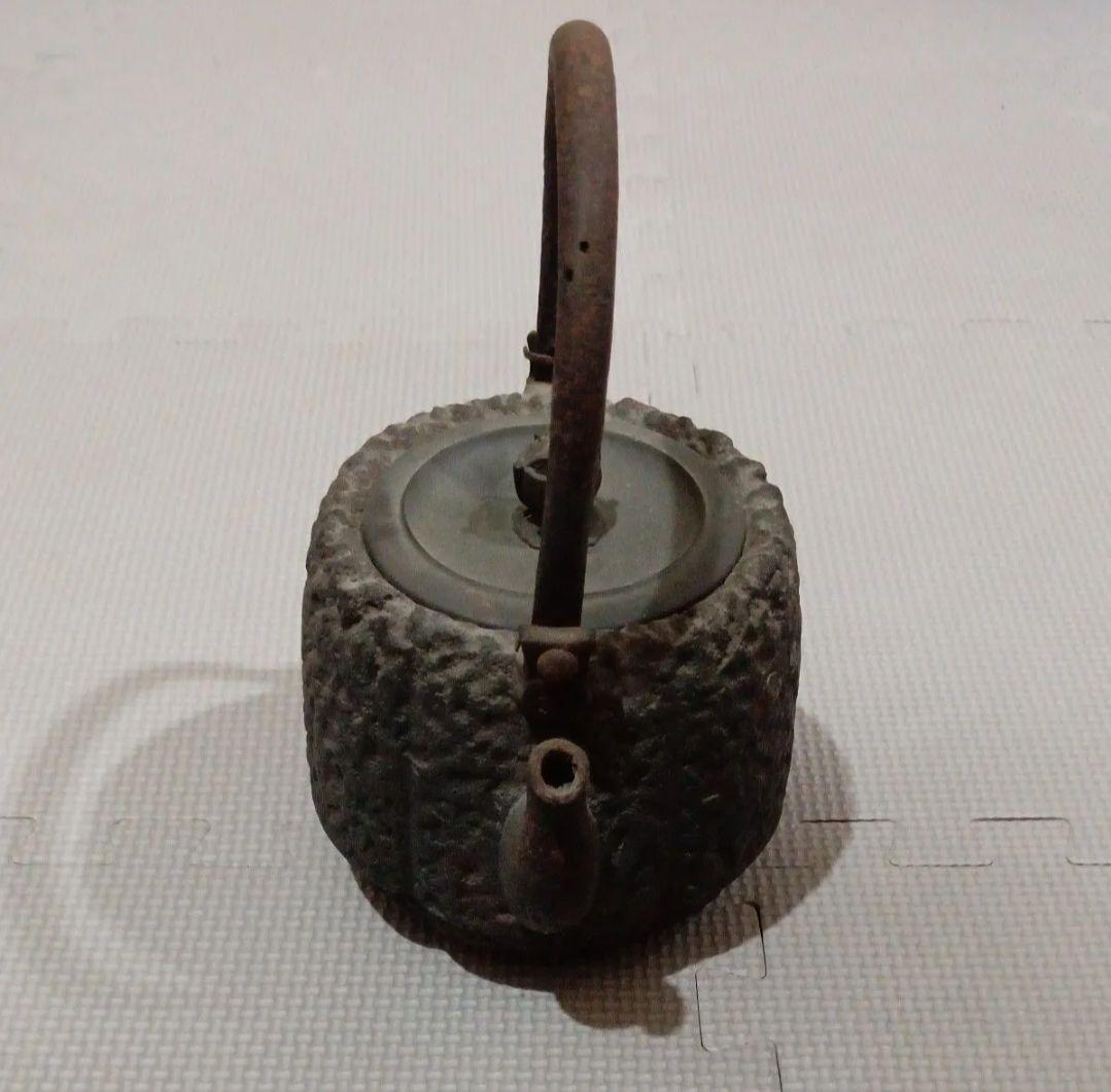 南部鉄器 鉄瓶 湯沸かし 伝統工芸品 レトロ アンティーク
