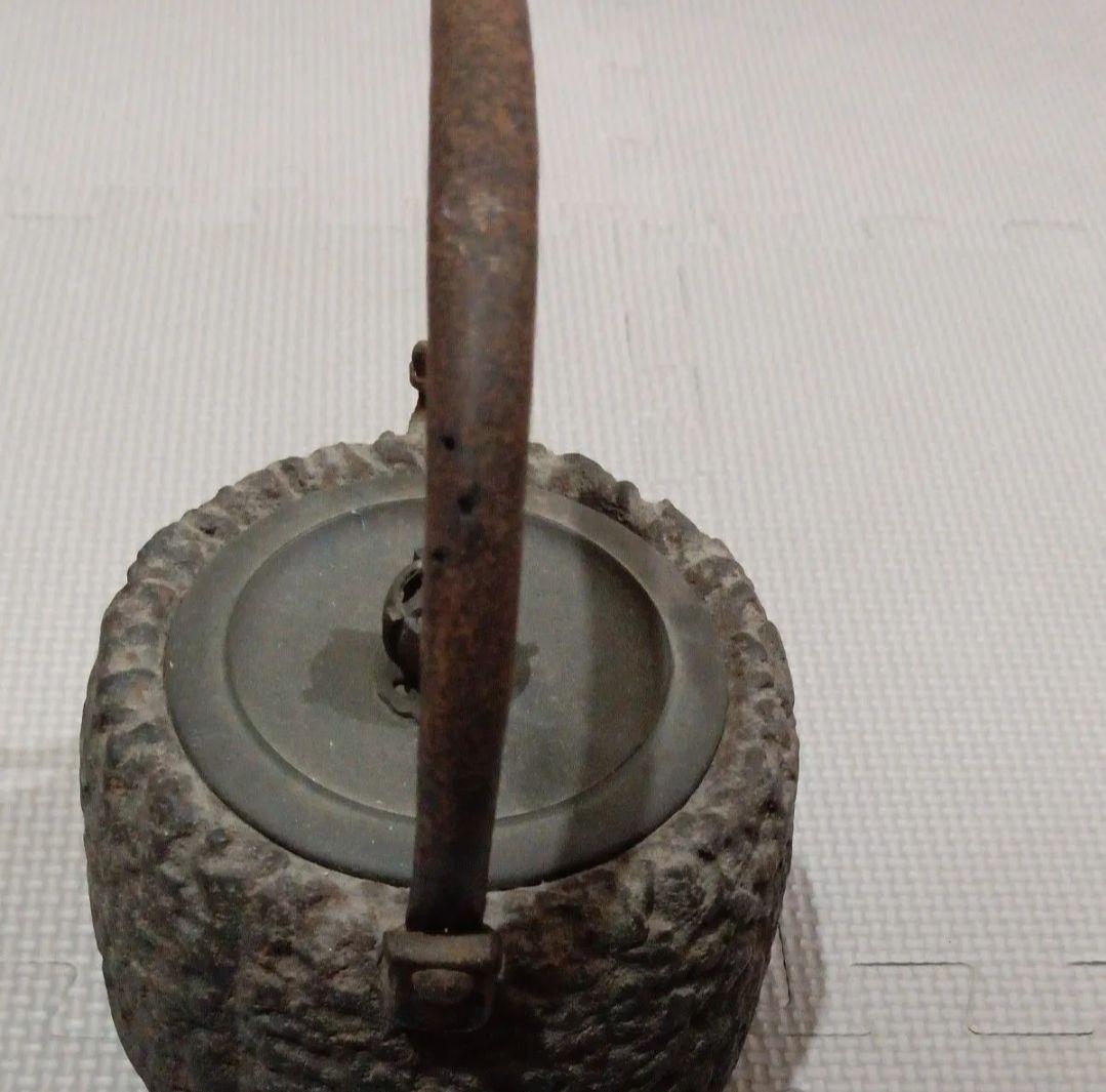 南部鉄器 鉄瓶 湯沸かし 伝統工芸品 レトロ アンティーク