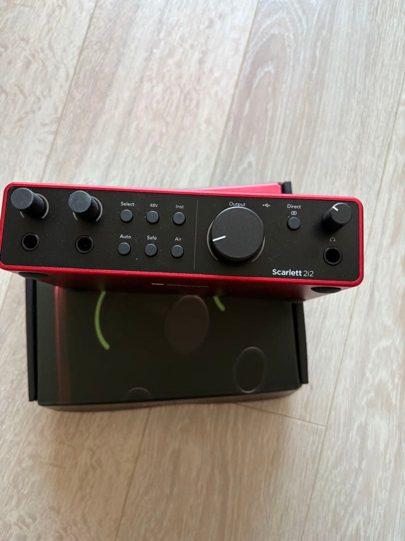 DTM・DAW FOCUSRITE Scarlett 2i2 Gen4