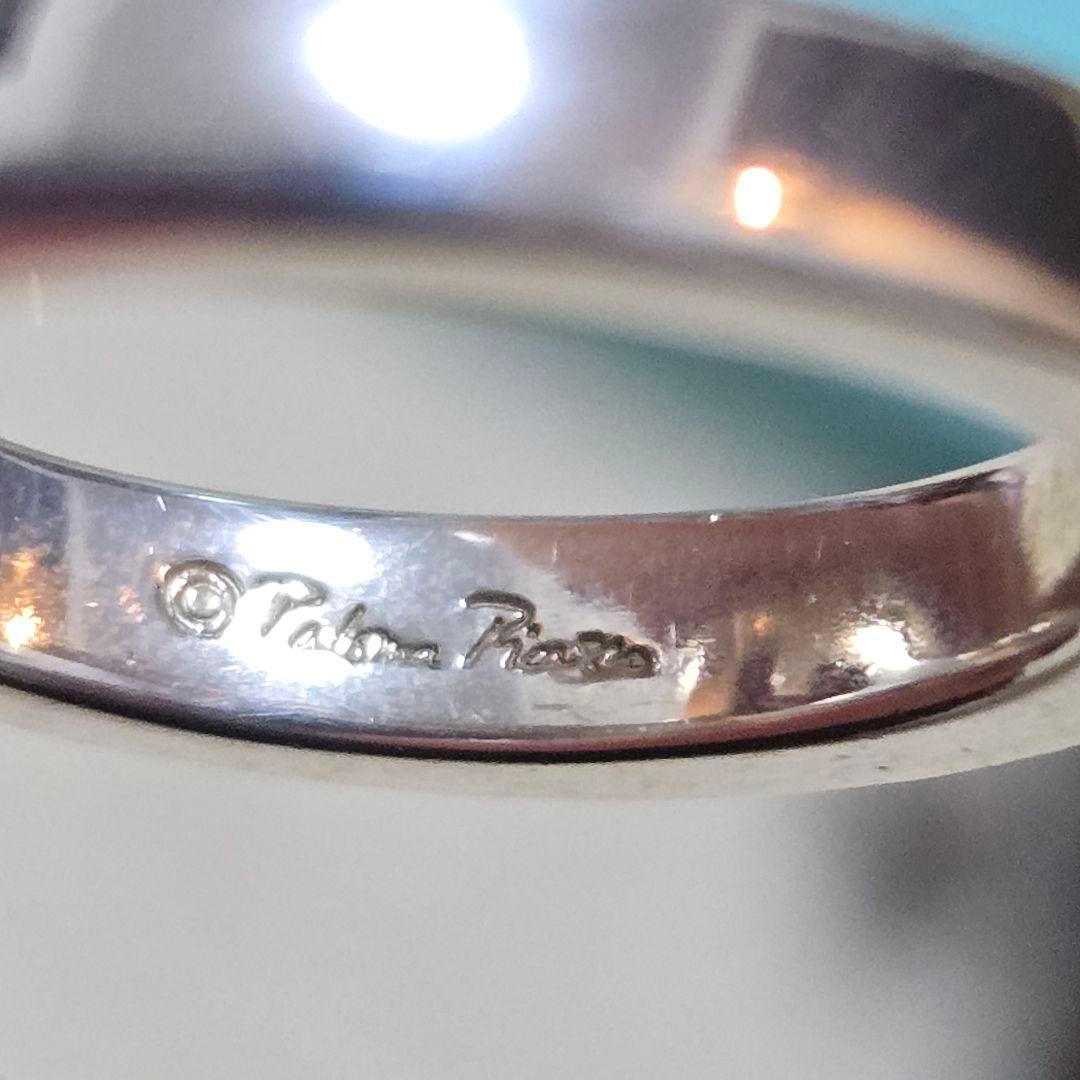 ティファニー 指輪 10号　ラビングハート ダイヤモンド パロマピカソ 銀