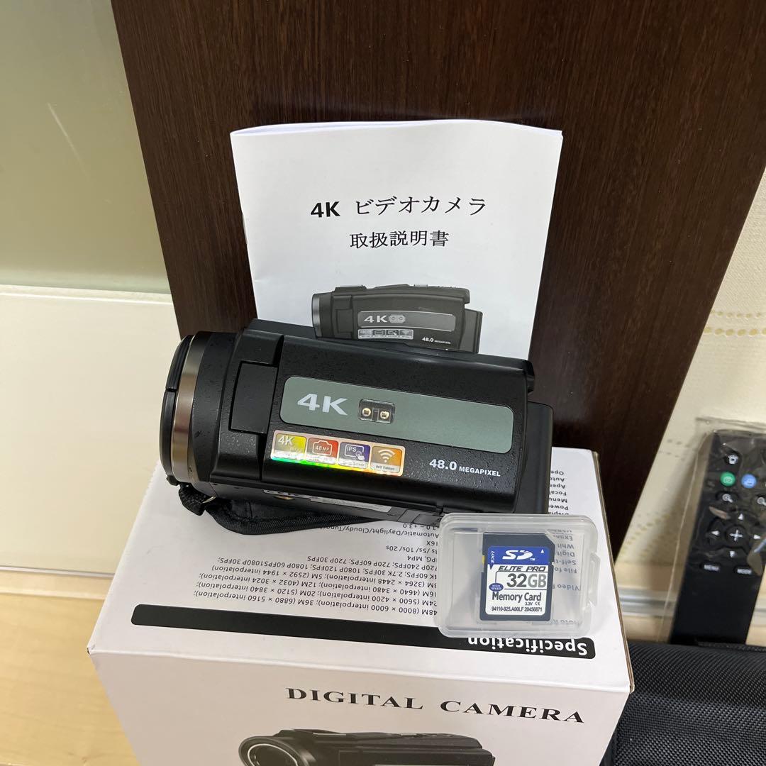 未使用　４K ビデオカメラ　HDVー２５４KM