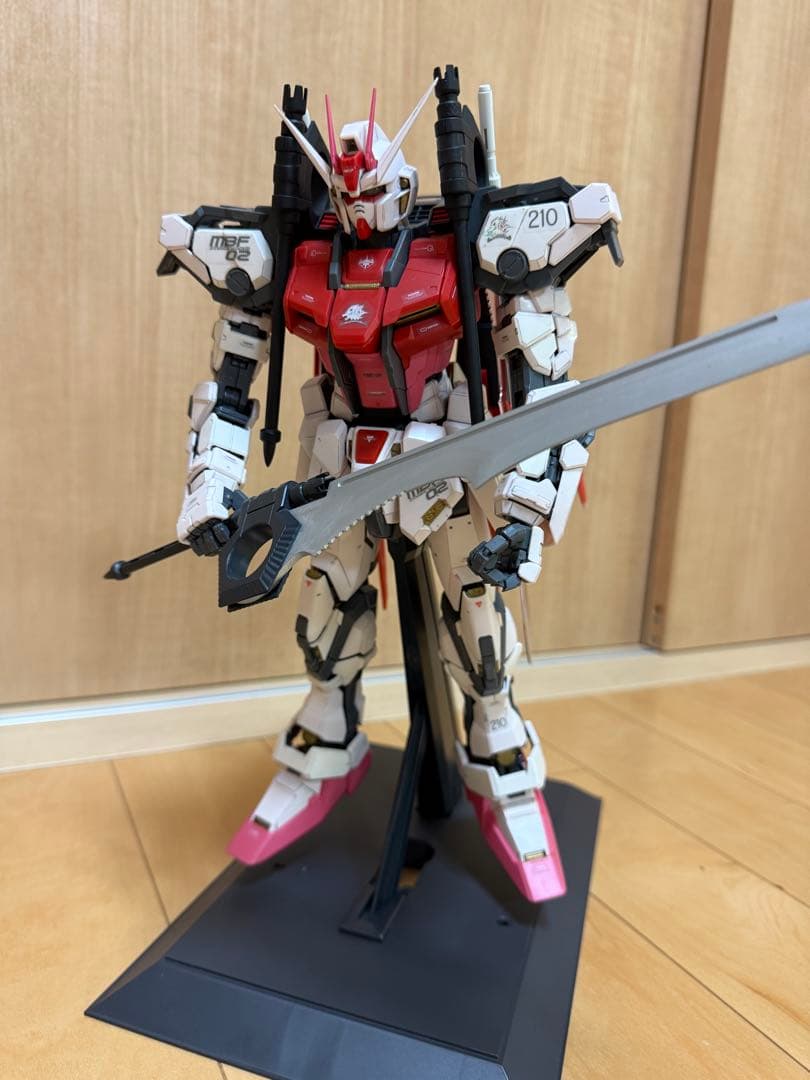 PG ストライクルージュ＋スカイグラスパー 組立済 、グランドスラム３個付き