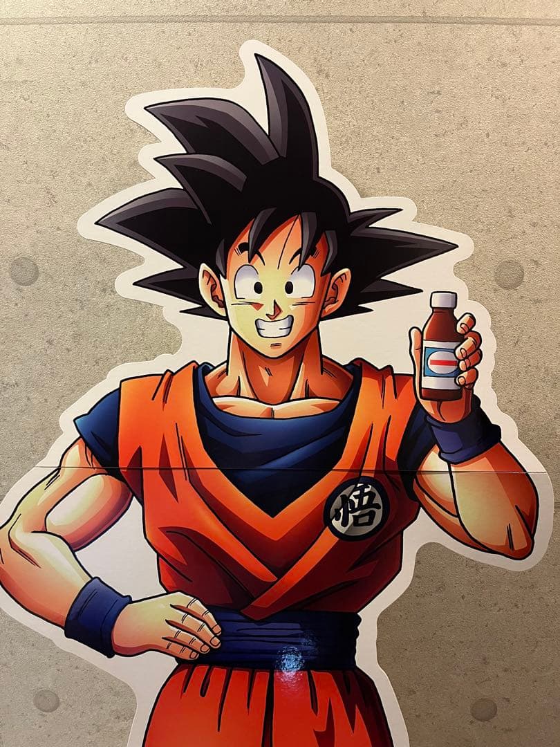 激レア　ドラゴンボール　リポビタンD ビッグパネル　立て看板　約175㎝