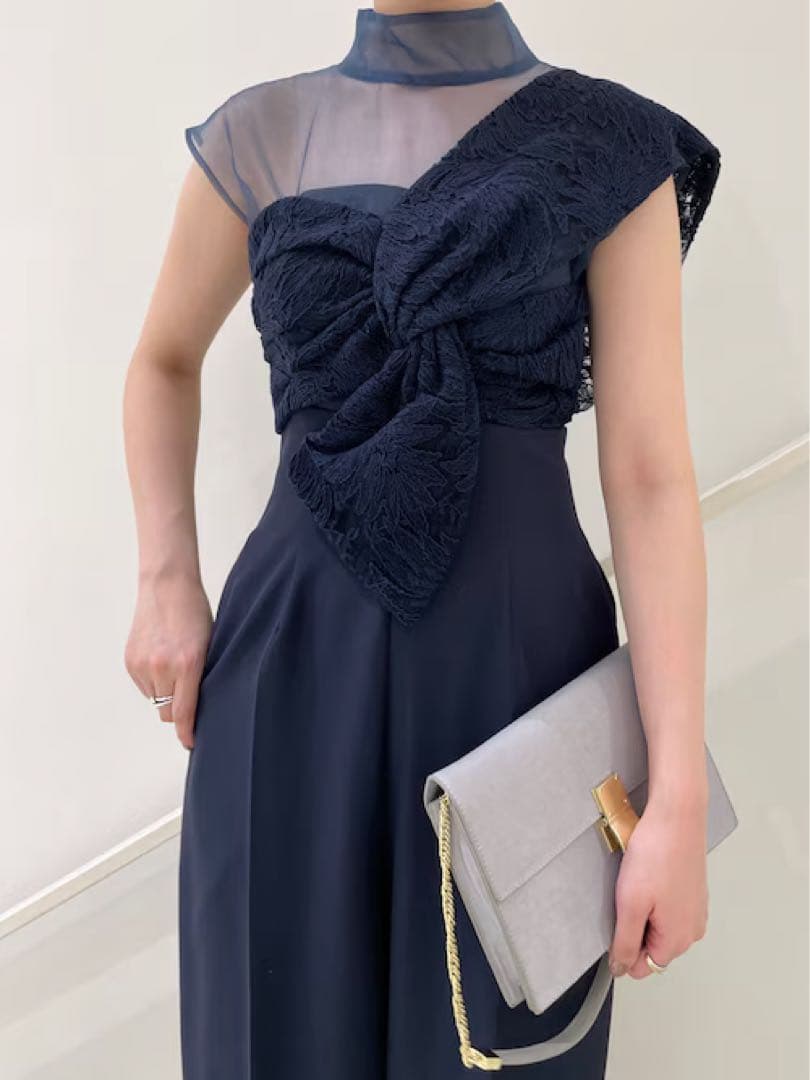 【最終値下げ】ラグナムーン エンブロイダリーツイストパンツドレス S