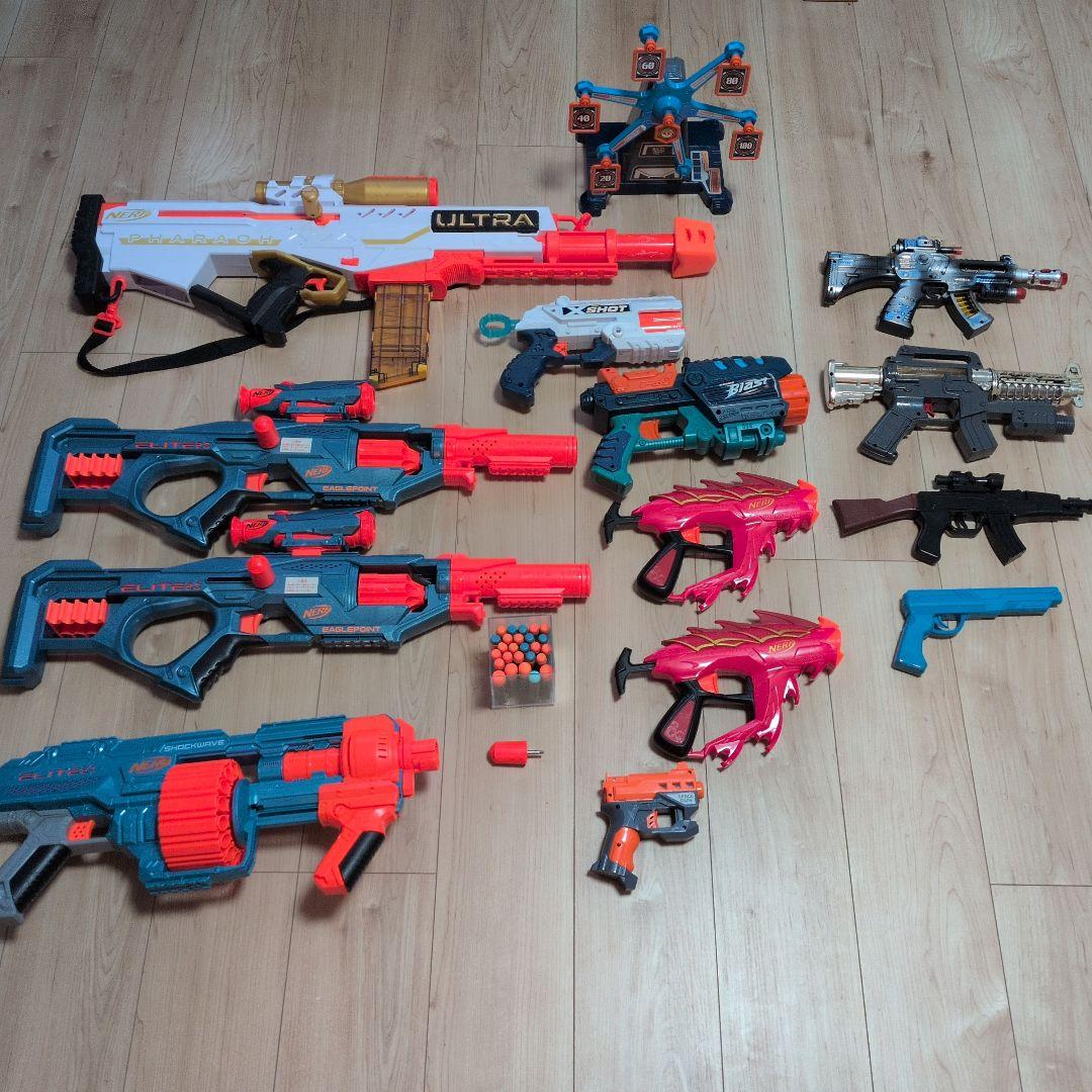 Nerf Ultra トイガンセット 10点
