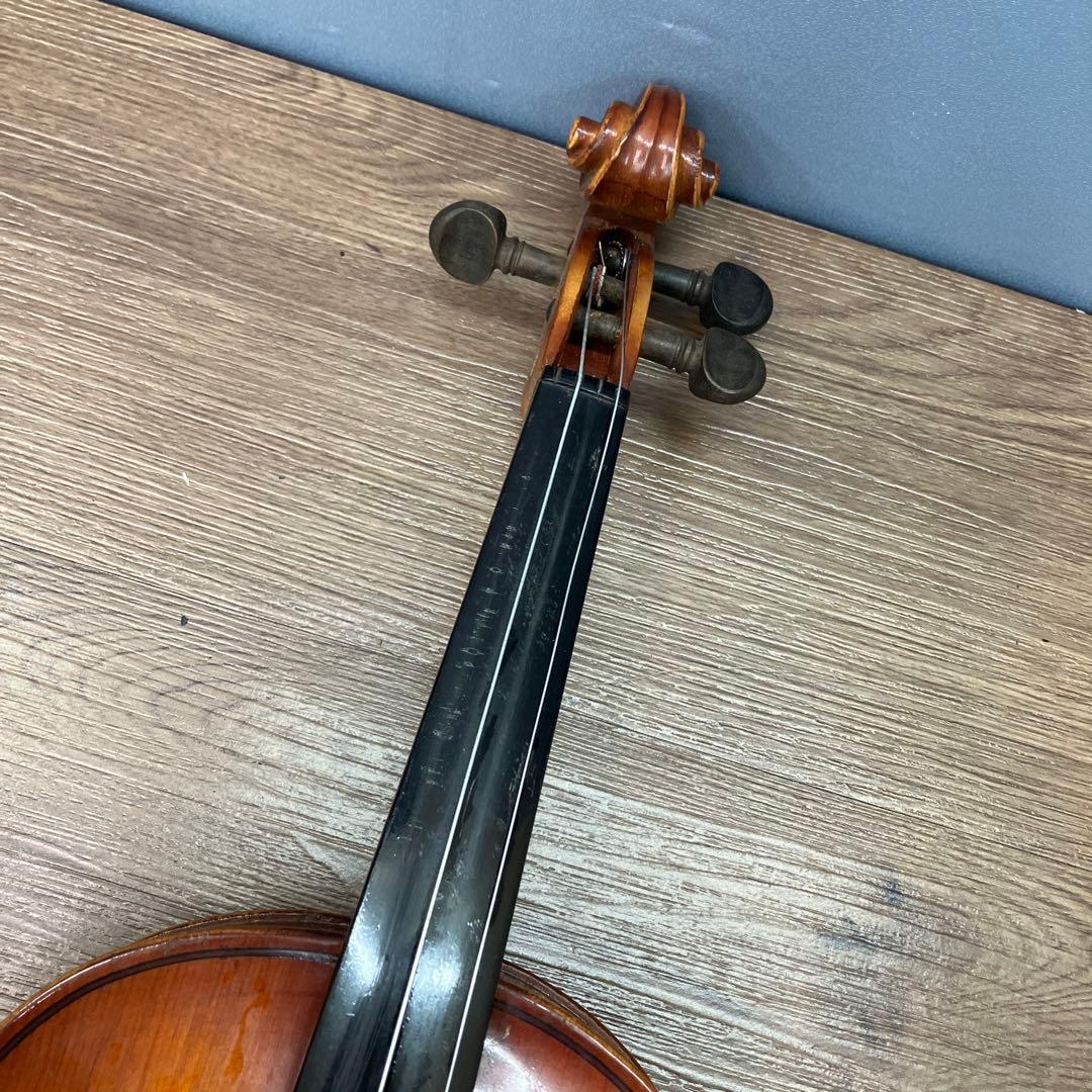 ジャンク品 昭和レトロ SUZUKI スズキ バイオリン 希刻印 ケース