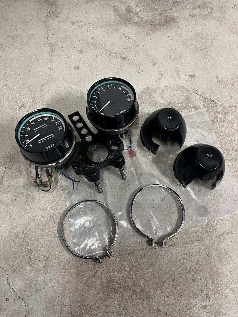 Ks Z750FX メーター 部品取り