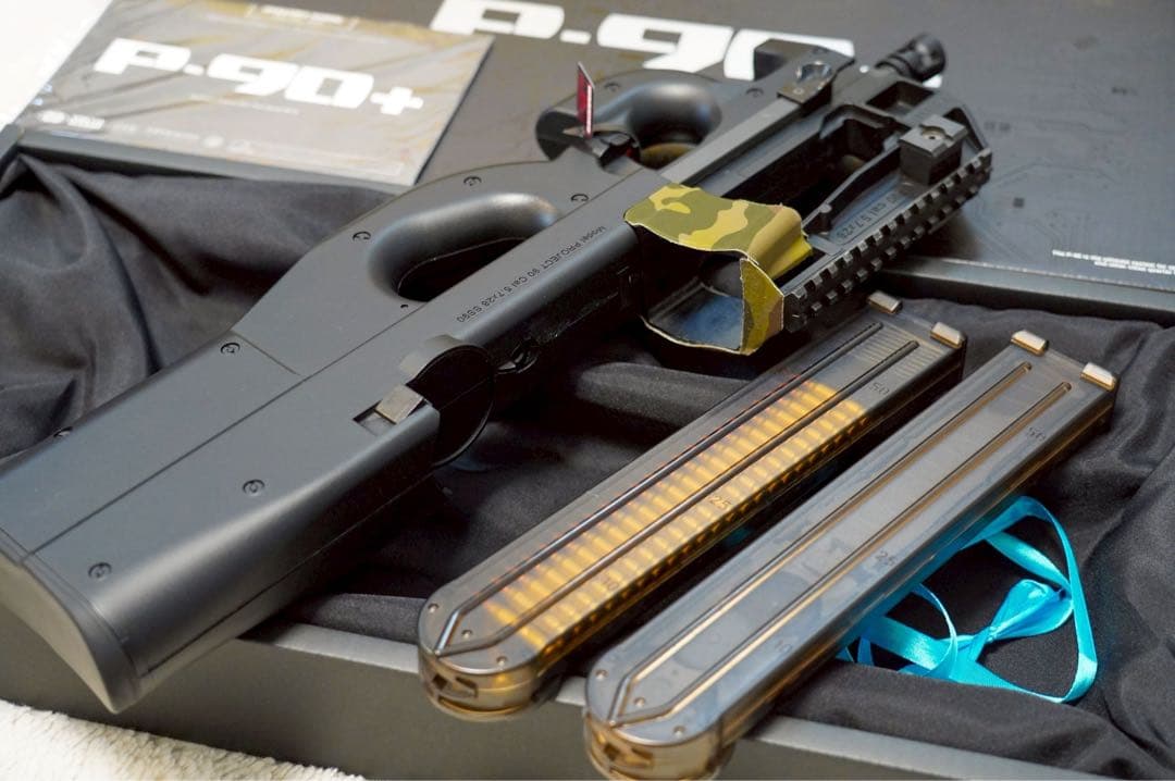 東京マルイ P90プラス 超静音カスタム 初速変更可84〜94