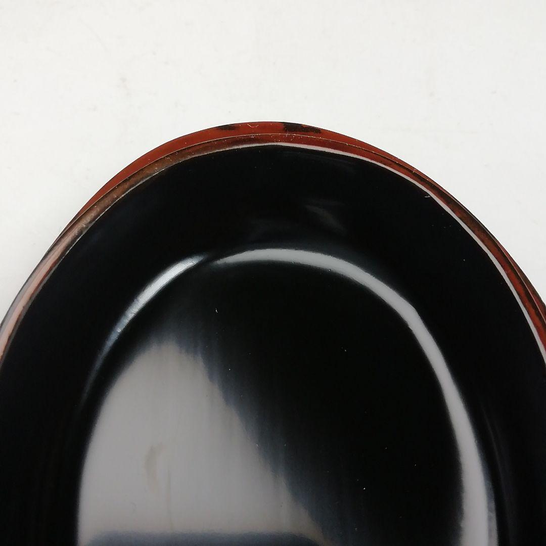 Ｗ１３　香合　『輪島乾漆造り　鶴香合　壱』『塗師　川岸充雅 造』　共箱　茶道具