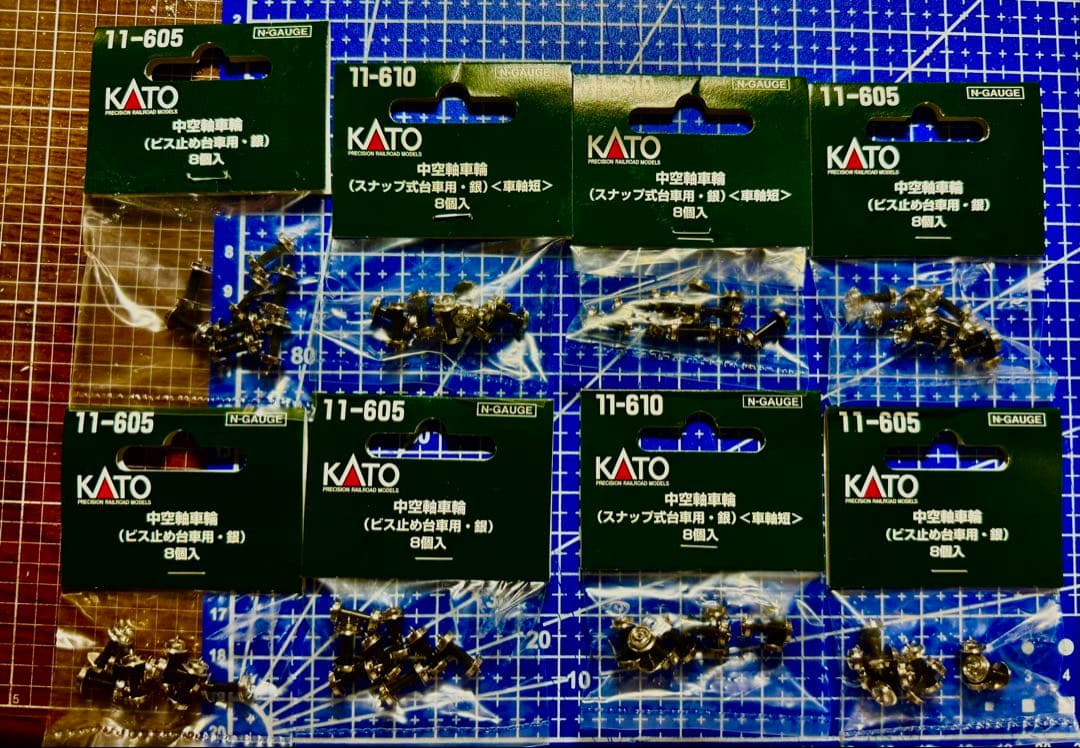 KATO 車輪、TOMIX パンタグラフ、鉄コレ 動力ユニット(TOMYTEC)