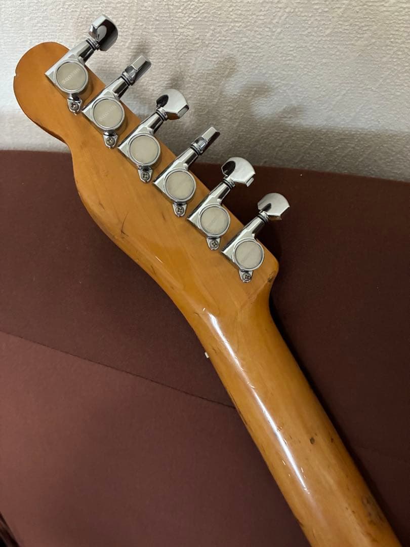 ☆fenderコンポーネントテレキャスター☆EMG・ステンレスフレット☆ASH