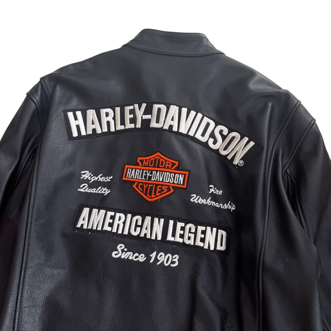 Harley Davidson レザー ジャケット ライダース