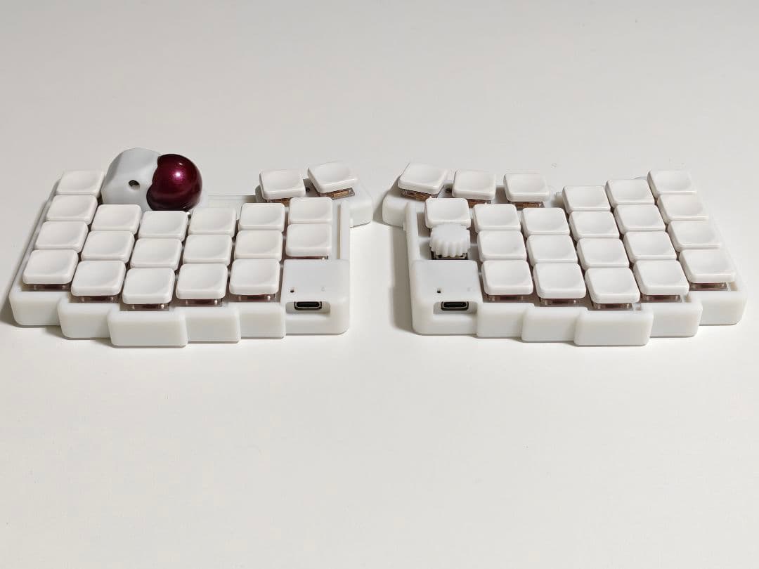 Glove43tb 完成品 ロープロファイル Bluetooth ホワイト