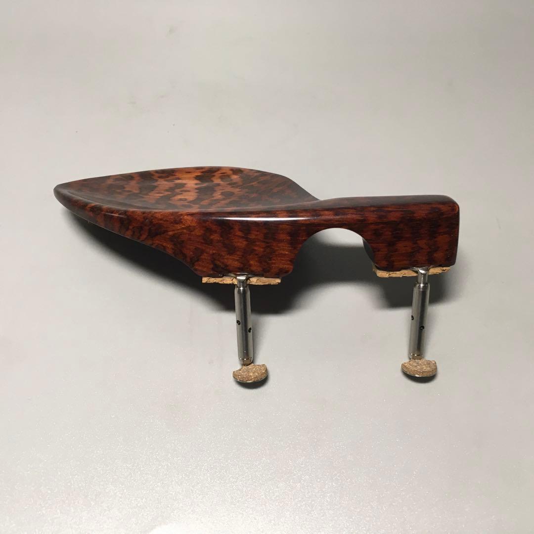 バイオリンフィッティング用アクセサリー　顎当て　スネークウッド　クローソンタイプ