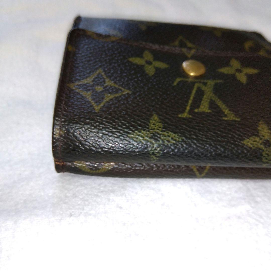 （美品）ルイヴィトンモノグラムM61652三つ折り財布