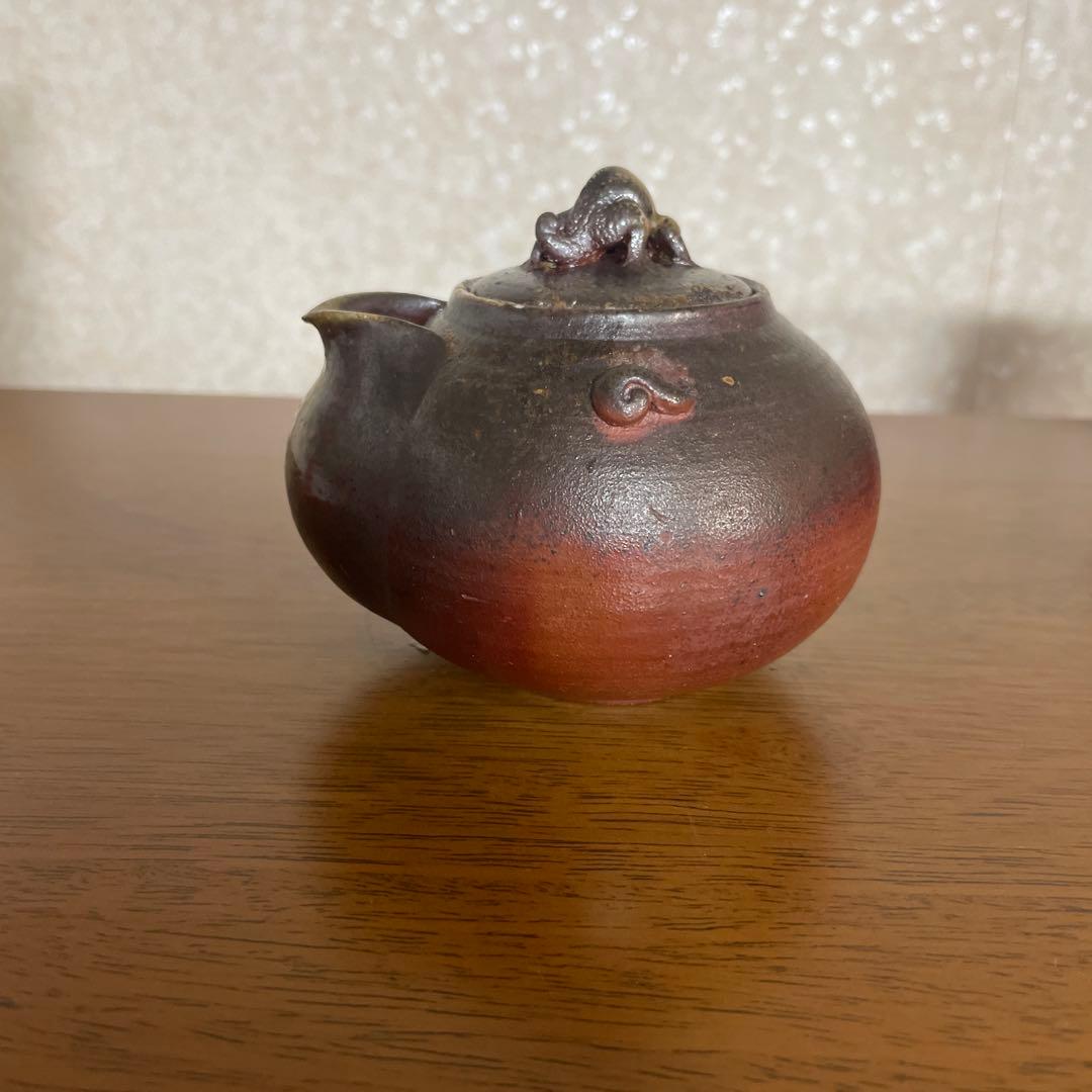 備前焼 宝瓶 竜のつまみ