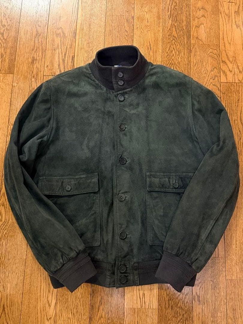 定価22万 逸品 VALSTAR VALSTALINO ゴートスエード ブルゾン