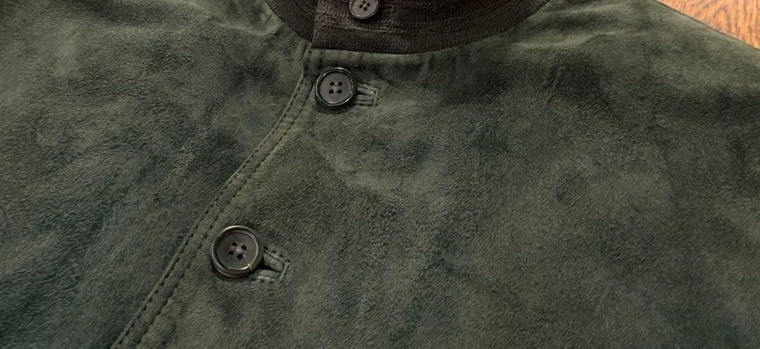 定価22万 逸品 VALSTAR VALSTALINO ゴートスエード ブルゾン