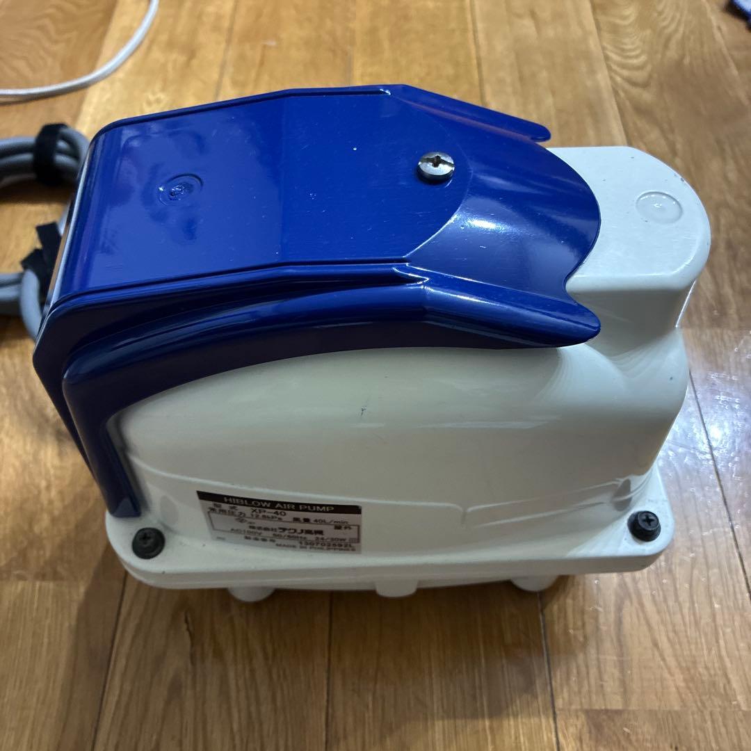 浄化槽 エアポンプ ブロワ 新品6連コック付き ブロワ テクノ高槻 XP-40