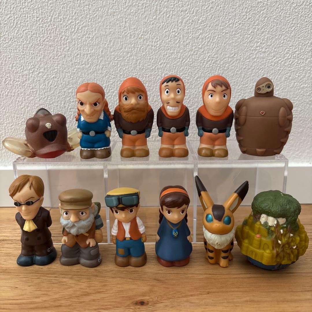 スタジオジブリ(天空の城ラピュタ)指人形12体セット