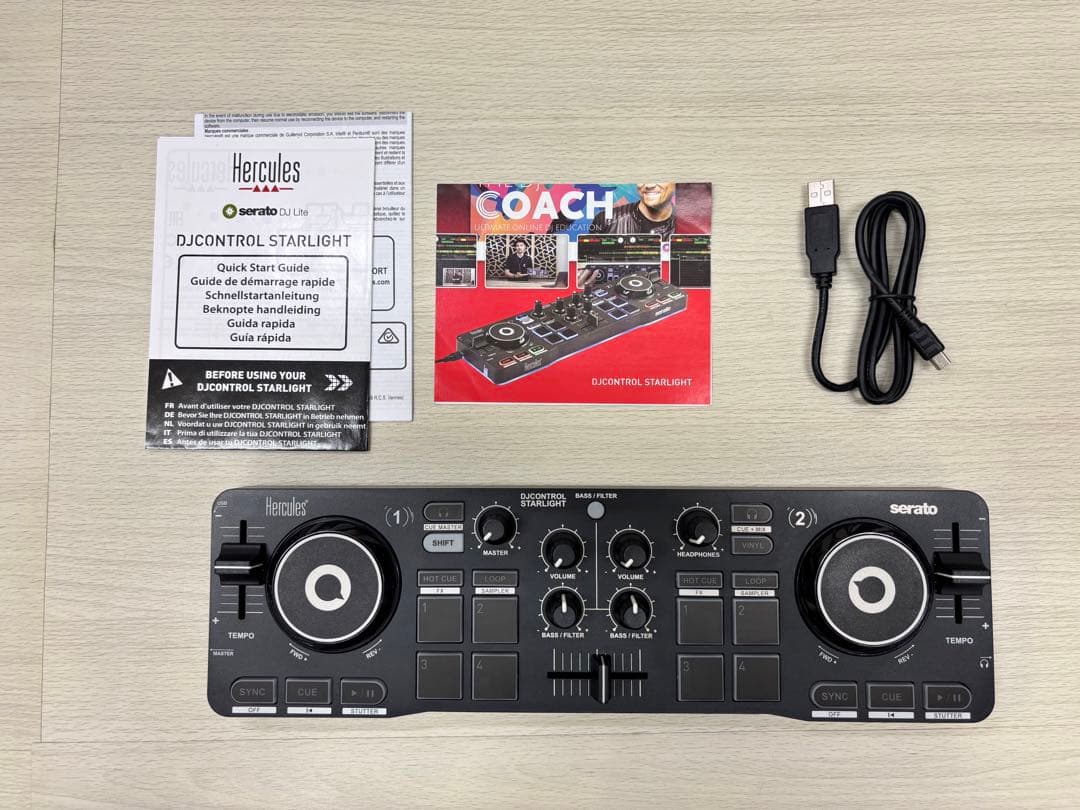 Hercules DJCONTROL STARLIGHT DJコントローラー