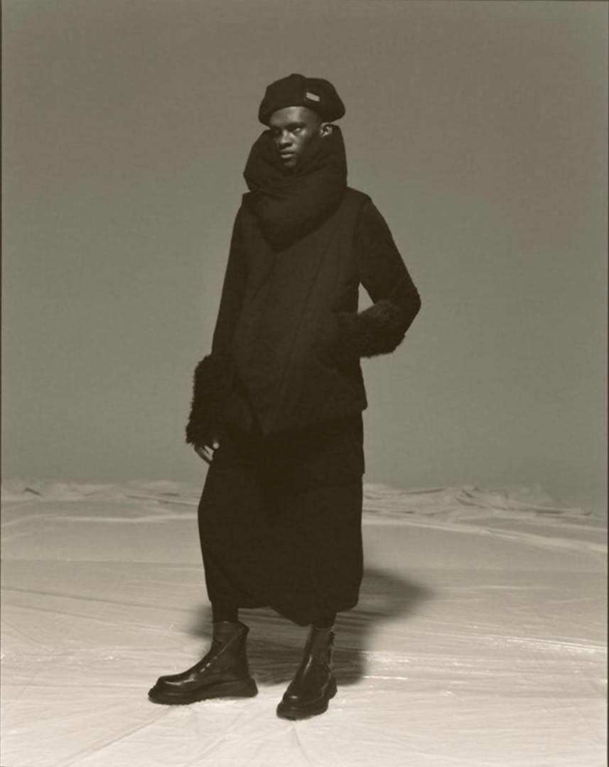 JULIUS アクリルファージオメトリックパンツ