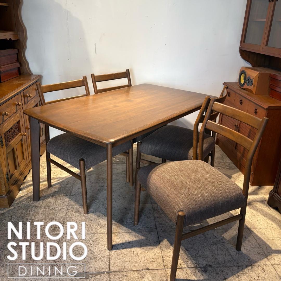 薫風セールM♦ニトリ N COLLECTION　ダイニング５点セット