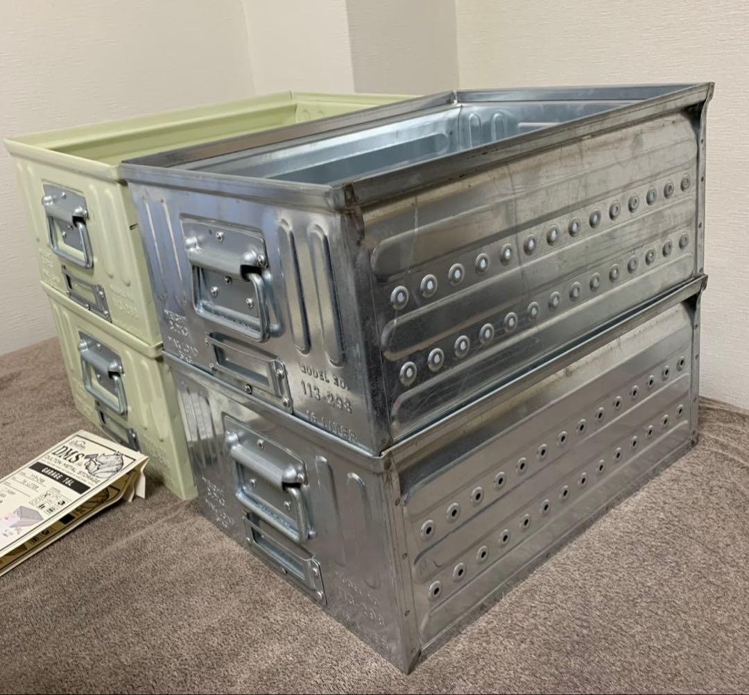 DULTON D.M.S \"GARAGE\" 16L GALVANIZED 2個