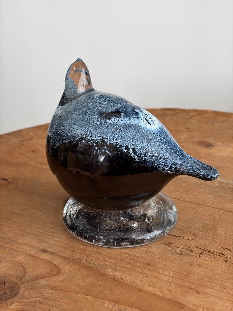 スウェーデン製 Haparanda Glasbruk ガラスの鳥 オイバトイッカ